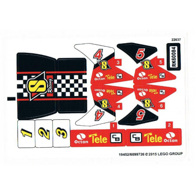 sticker sheet for set 60084 - international version - 19452 6099726