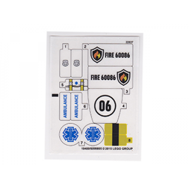 sticker sheet for set 60086 - 19489 6099805