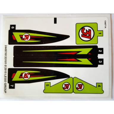 sticker sheet for set 60114 - north american version - 24497 6133101