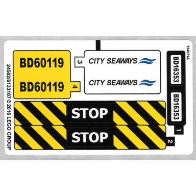 sticker sheet for set 60119 - north american version - 24502 6133107