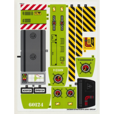 sticker sheet for set 60124 - north american version - 24539 6133183