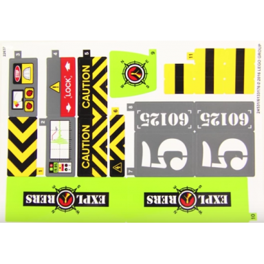 sticker sheet for set 60125 - 24531 6133176