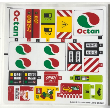 sticker sheet for set 60132 - north american version - 24541 6133185