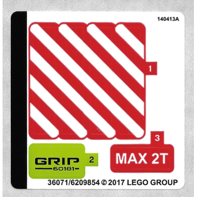 sticker sheet for set 60181 - 36071 6209854