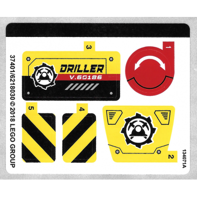 sticker sheet for set 60186 - 37401 6218030