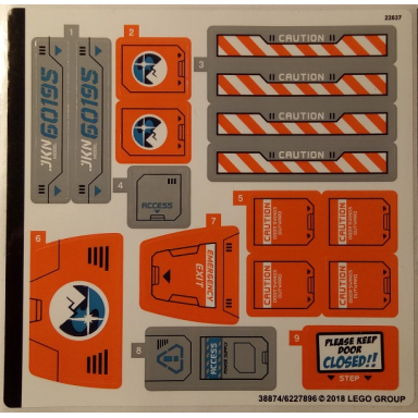 sticker sheet for set 60195 - 38874 6227896