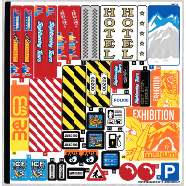 sticker sheet for set 60200 - 39210 6232436