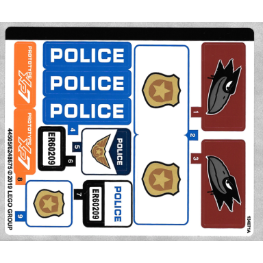 sticker sheet for set 60209 - 44505 6248675