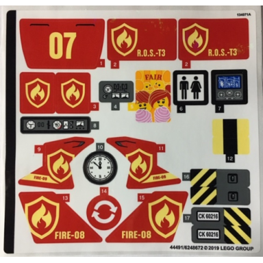 sticker sheet for set 60216 - 44491 6248672