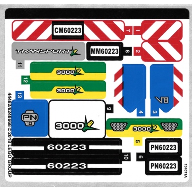 sticker sheet for set 60223 - 44482 6248668