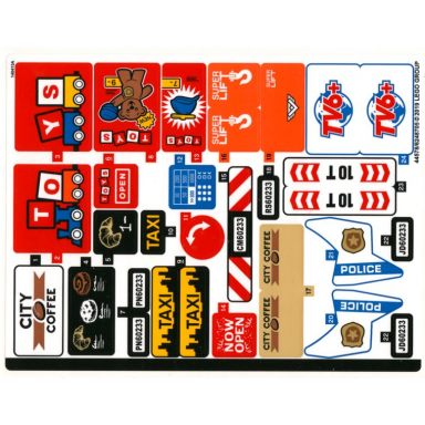 sticker sheet for set 60233 - 44578 6248705