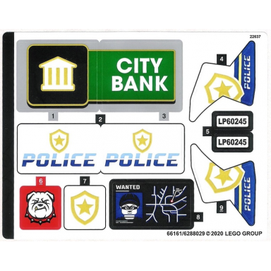 sticker sheet for set 60245 - 66161 6288029