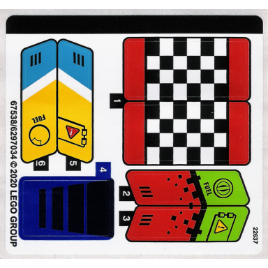 sticker sheet for set 60260 - 67538 6297034