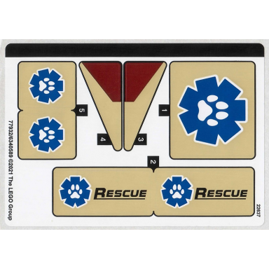 sticker sheet for set 60302 - 77932 6340589