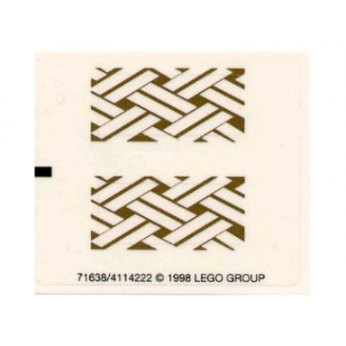 sticker sheet for set 6033 - 71638 4114222