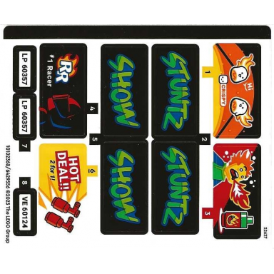 sticker sheet for set 60357 - 10102368 6429556