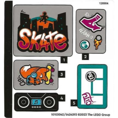 sticker sheet for set 60364 - 10103042 6434393