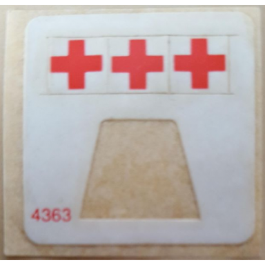 sticker sheet for set 606 - 4363