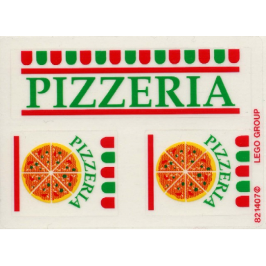 sticker sheet for set 6350 - 821407