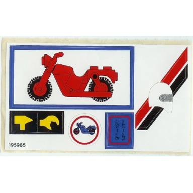 sticker sheet for set 6373 sheet 1 - 195985