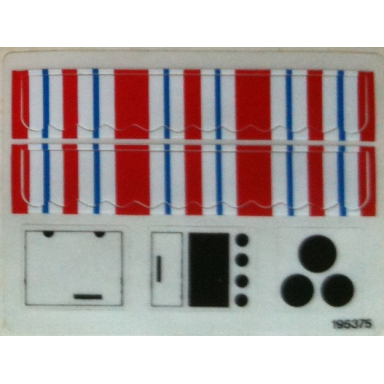 sticker sheet for set 6374 - velux edition - 195375