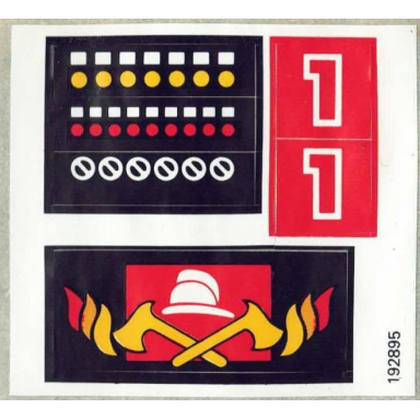 sticker sheet for set 6382 sheet 2 version 1 - 192895