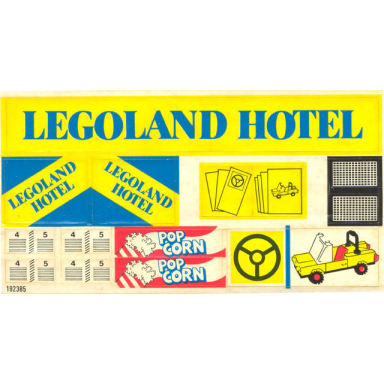 sticker sheet for set 6390 - 192385