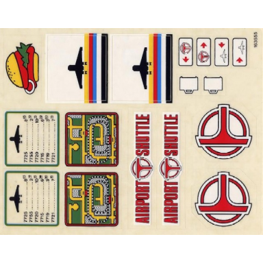 sticker sheet for set 6399 - 163555