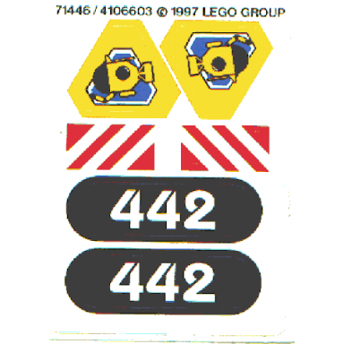 sticker sheet for set 6442 sheet 1 - 71446 4106603