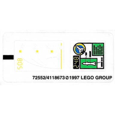 sticker sheet for set 6452 - 72552 4118673