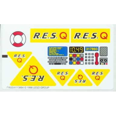 sticker sheet for set 6479 - 71633 4113894