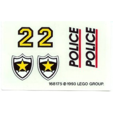 sticker sheet for set 6483 - 168175