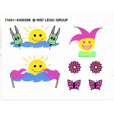 sticker sheet for set 6547 - 71451 4106598