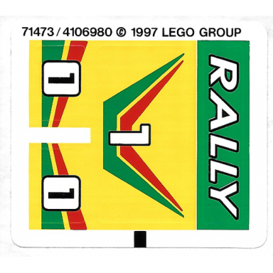 sticker sheet for set 6550 - 71473 4106980