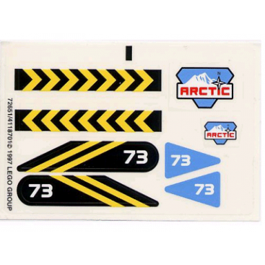 sticker sheet for set 6573 - 72651 4118701