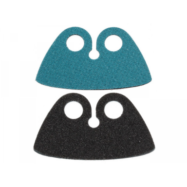 minifigure cape cloth high rounded collar with dark azure and black sides