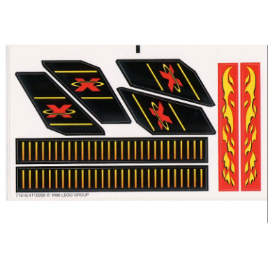sticker sheet for set 6580 - 71616 4110098
