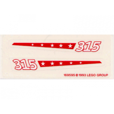 sticker sheet for set 6596 - 169595