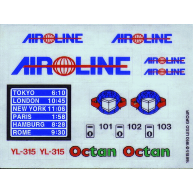 sticker sheet for set 6597 - 168155