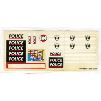 sticker sheet for set 6598 - 170872