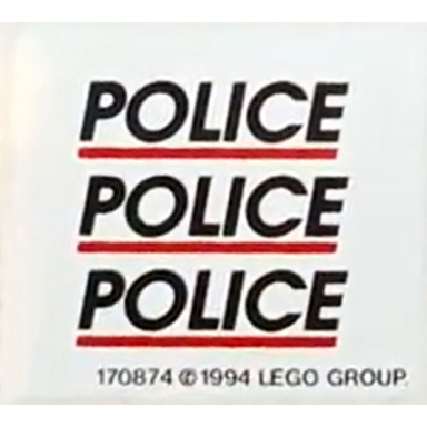 sticker sheet for set 6625 - 170874