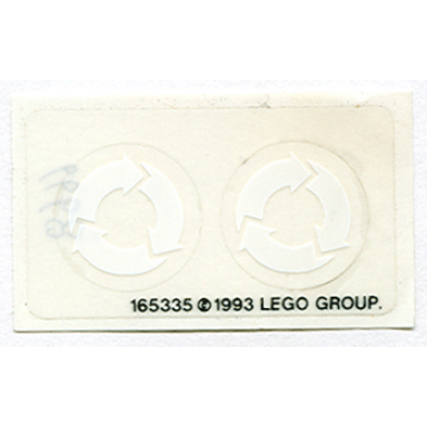 sticker sheet for set 6668 - 165335
