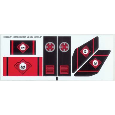 sticker sheet for set 6776 - 40330 4144418