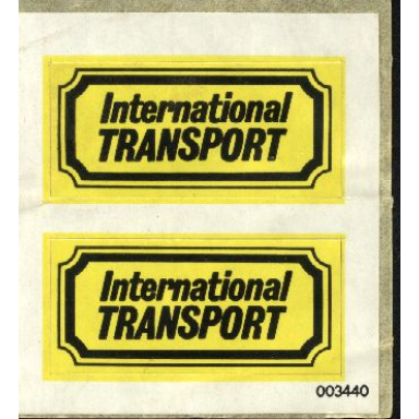 sticker sheet for set 694 - 003440