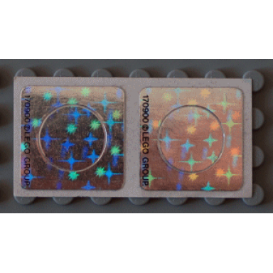 sticker sheet for set 6982 sheet 3 holographic mirrored - 170900 pair