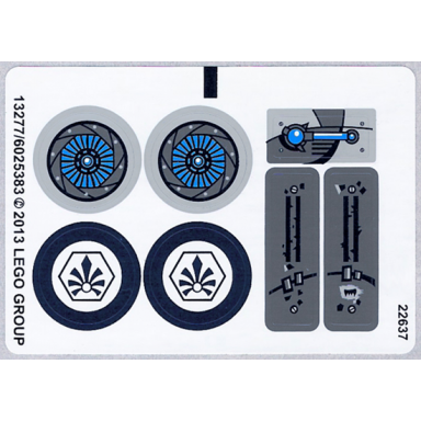 sticker sheet for set 70003 - 13277 6025383