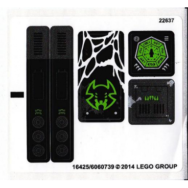 sticker sheet for set 70130 - 16425 6060739