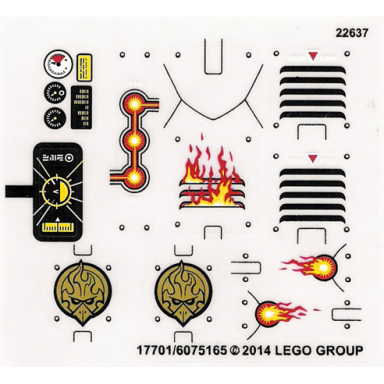 sticker sheet for set 70142 - transparent background version - 17701 6075165