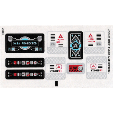 sticker sheet for set 70161 - 17618 6074573