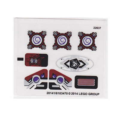 sticker sheet for set 70166 - international version - 20141 6103470